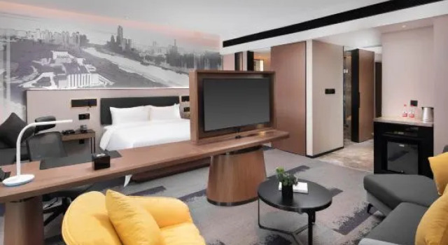 Люкс Hilton Hotel by Hampton Wuhan Zhongnan Street Branch