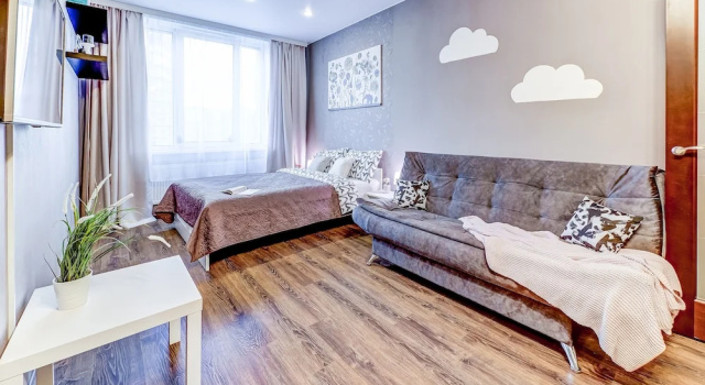 Stylish apartment Vesta near Begovaya, Rezervovat Apartmán Hotely v Petrohrad s parkováním, Parkování