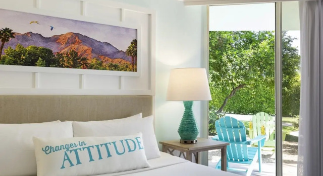 Двухместный номер Deluxe с балконом Riviera Resort Palm Springs