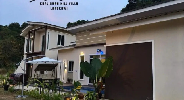 Khalishah Hill Villa, Rezerwuj Willa Pantai Cenang 