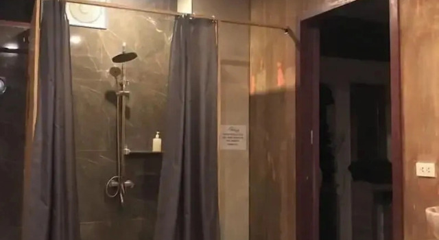 Кровать в общем номере Papabo Backpackers Mactan