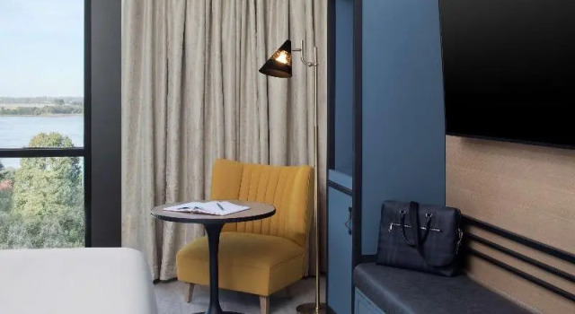 Номер с видом на реку Hyatt Centric Beale Street Memphis