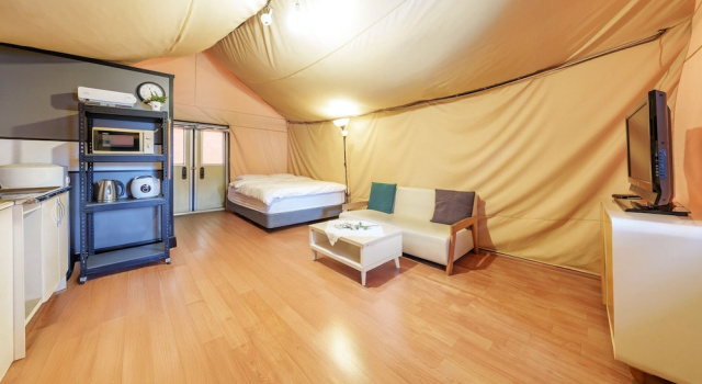 Chungju Palbong Glamping, Reserva ahora Camping Chungju Chungcheongbuk-Do