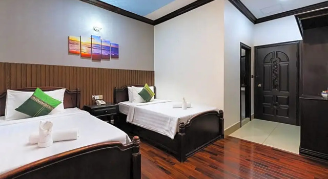 Двухместный номер Deluxe с красивым видом из окна Siem Reap Urban Boutique Hotel