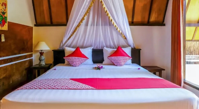 Nelly Bungalows, Boek Pension Hotels in Lombok met parkeren, Parkeren