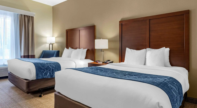 Четырёхместный номер Standard Comfort Inn & Suites Paris