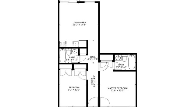 Номер Standard ML 343 Ski-InOut Island Kitchen Steps to Ballhooter Sleeps 6