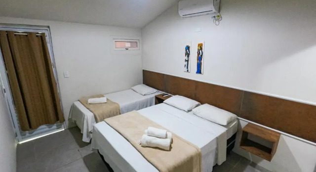 Трёхместный номер Standard Pousada Suites Sol e Mar
