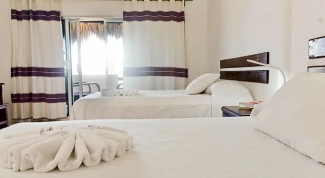 Двухместный номер Standard с балконом и с видом на море Bungalows Zicatela