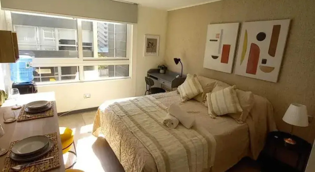 M&C Departamento Cóndor 608, Забронировать Апартаменты/квартира Апартаменты Сантьяго, рядом с Муниципальный театр Сантьяго, Апартаменты/квартира