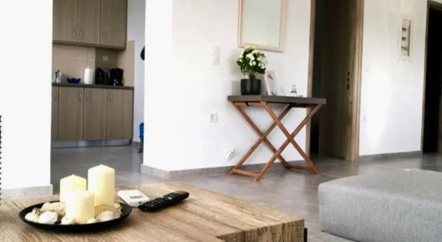 Апартаменты с балконом Martimi Private 3 Apartments with Pool, Heated Jacuzzi and Sauna, 2 Apartments with Sea View, 200m from Beach, BBQ, Playground, Mini Football Pitch