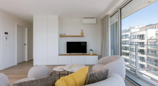 Baldus in Koksijde With 2 Bedrooms and 1 Bathrooms, Rezerwuj Apartament Hotele w Bruksela z parkingiem, Parking