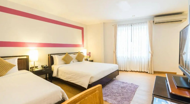 Трёхместный номер Deluxe Hotel De Bangkok