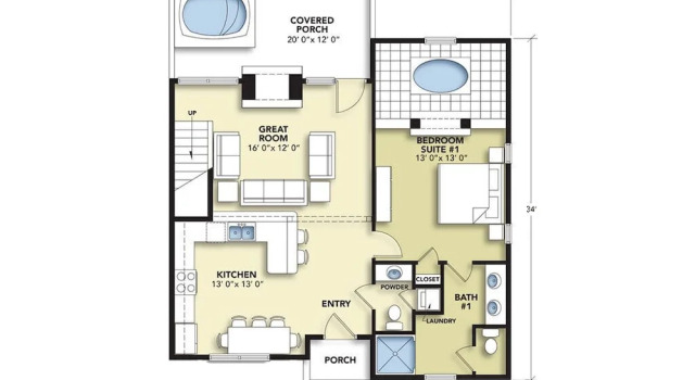 Коттедж Misty Mountainside - Two Bedroom Chalet