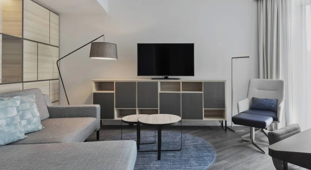 Полулюкс c 1 комнатой Courtyard by Marriott Hamburg City