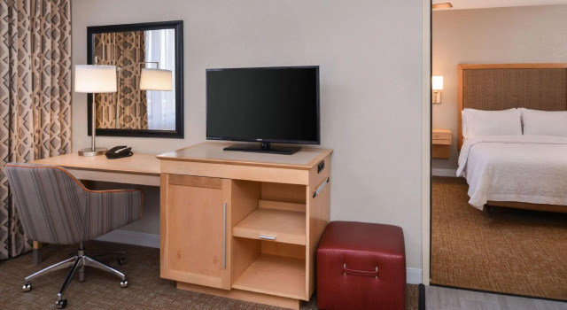 Четырёхместный люкс Hampton Inn & Suites Denver-Speer Boulevard