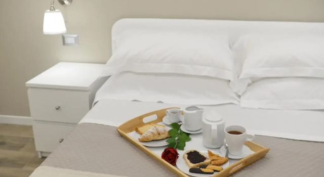 Standard Doppel Zimmer mit Blick Domus Dams B&B