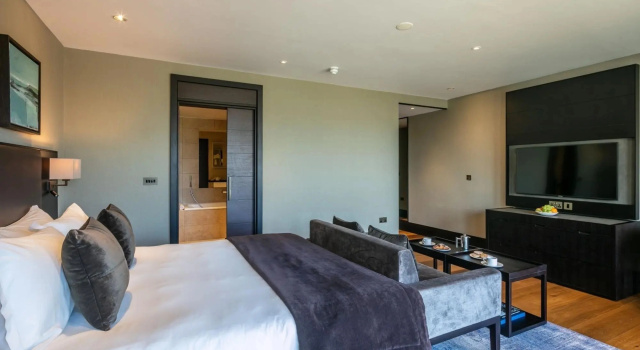 Одноместный номер Standard с красивым видом из окна Twr y Felin Hotel
