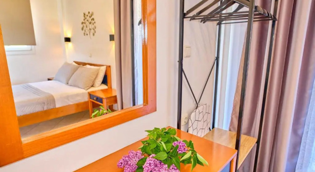 Студия с видом на море Logas Beach Studios Peroulades Corfu