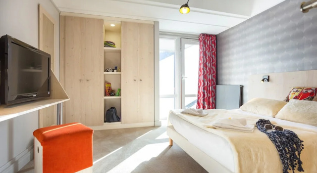 Трёхместный номер Standard с балконом Hôtel Club MMV Le Flaine