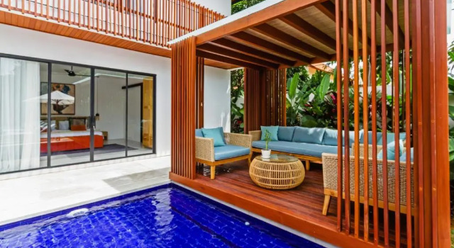 THE BOTANICAL 6 BED LUXURY 900 meter from beach, Забронировать Отель Семиньяк Бадунг