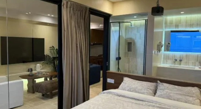 Люкс с 3 комнатами с видом на море Chengxi Homestay