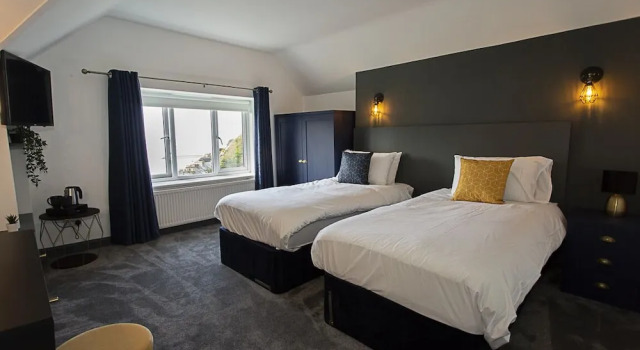 Двухместный номер Standard с видом на море Bae Abermaw Hotel