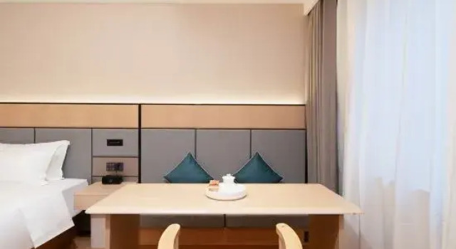 Кровать в общем номере Yeste Hotel (Shantou Chaoyang Heping)