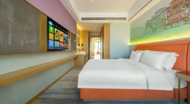 Люкс Luxury Bozun Yunjing High Altitude Hotel (Longhu Times Tianjie Yuanjiagang Subway Station Store)