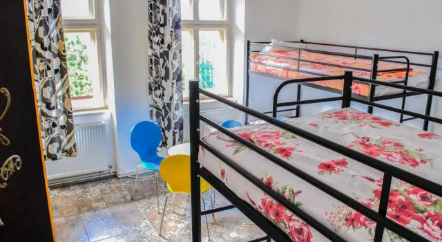 Кровать в общем номере Hostel PanGeea