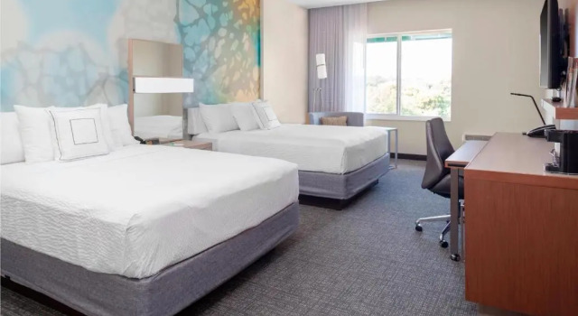 Двухместный номер Standard Courtyard by Marriott DeLand Historic Downtown