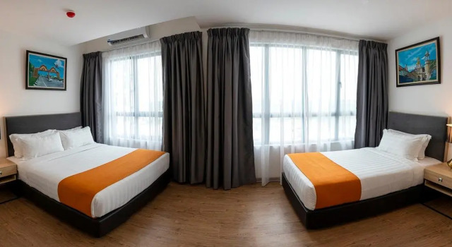 Трёхместный номер Deluxe H Elite Design Hotel