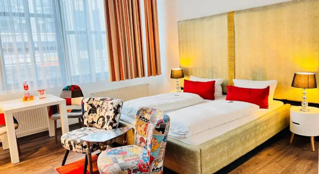 Двухместный номер Deluxe artHOTEL Magdeburg
