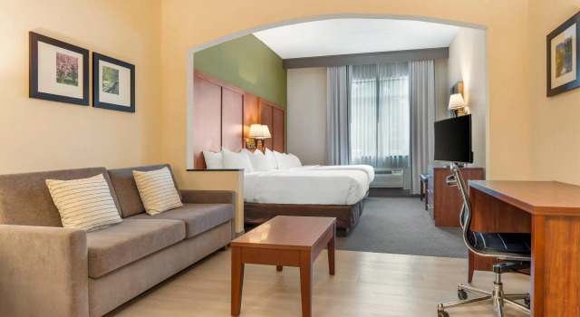 Четырёхместный люкс Comfort Inn & Suites LaVale - Cumberland