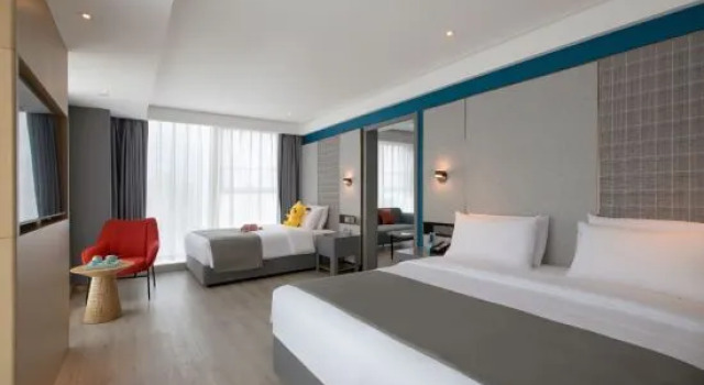 Семейный люкс Premier Lanou International Hotel, Antai Plaza, Rizhao University City