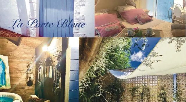 La Porte Bleue : Guest house Cosy & Jaccuzi