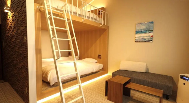 Четырёхместный номер Standard Chikura Tsunagu Hotel