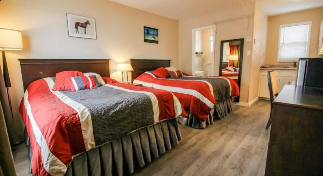 Четырёхместная студия The White Horse Motel