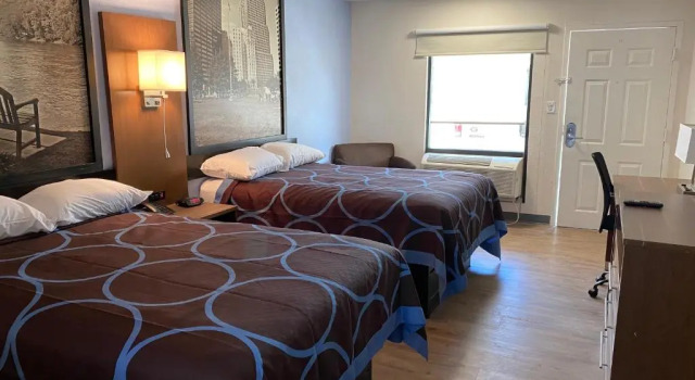 Четырёхместный номер Deluxe Super 8 by Wyndham Marietta/West/Atlanta Area
