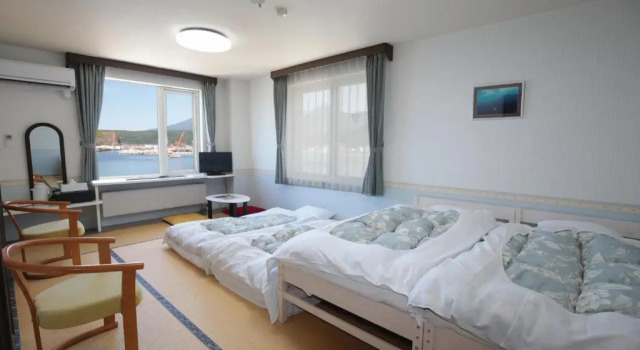 Номер Superior с видом на море Iruka Hotel