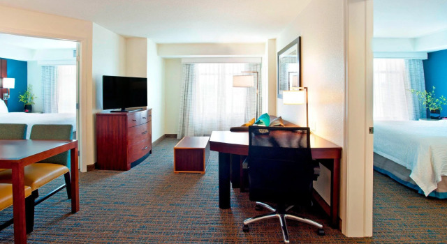 Люкс с 2 комнатами Residence Inn Portland Airport at Cascade Station