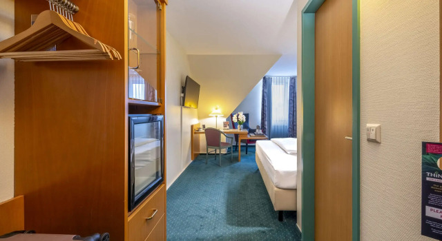 Одноместный номер Standard PLAZA INN Blankenburg Ditzingen, Sure Hotel Collection