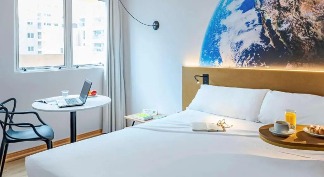 Двухместный номер Superior Hotel Euro Suite Curitiba Batel By Nacional Inn