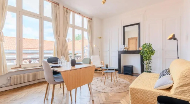 Апартаменты Wazemmes - Beautiful and very bright T2 next to the market!