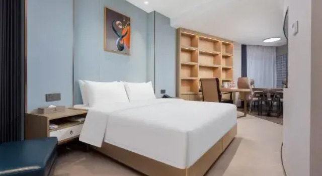 Люкс An Elegant Hotel (Zhengzhou Erqi Square Dennis David City)
