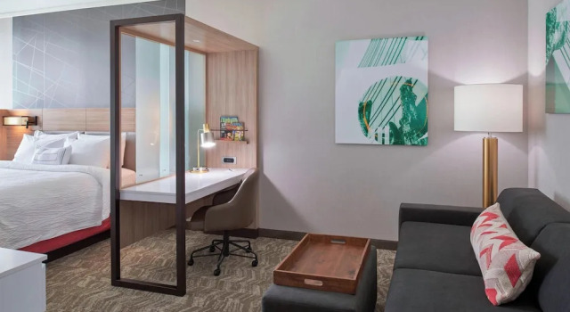 Люкс SpringHill Suites by Marriott East Lansing University Area, Lansing Area