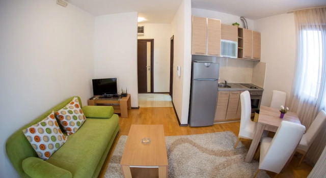 Студия Comfort с балконом Burcak Apartment