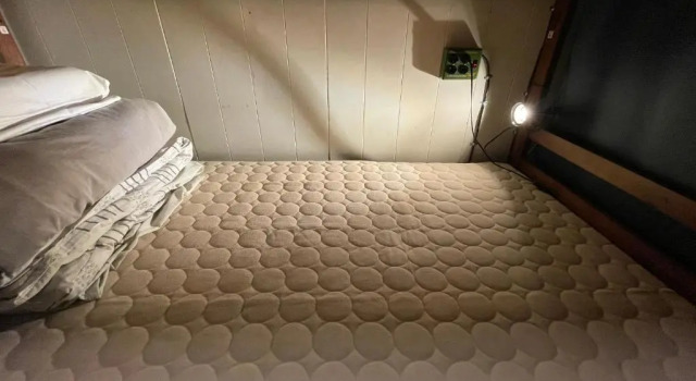 Кровать в общем номере (женский номер) Air Osaka Hostel