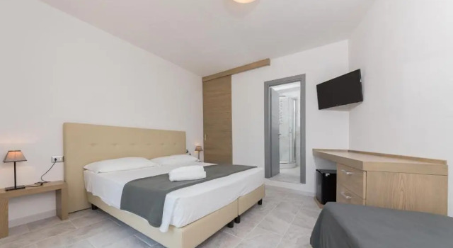 Standard Dreier Zimmer mit Gartenblick Hotel Delfino