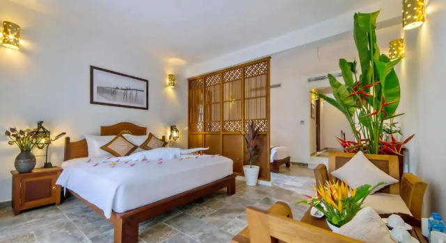 Трёхместный номер Deluxe с видом на сад Legacy Hoi An Resort